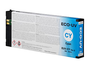 ECO-UVインク（シアン） 【220ml】 EUV-CY