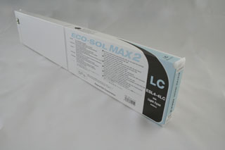 ECO-SOL MAX2インク（ライトシアン） 【440ml】 ESL4-4LC | ローランド 